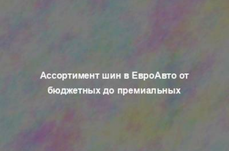 Ассортимент шин в ЕвроАвто от бюджетных до премиальных